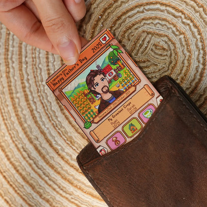 The Farmer Gamer Metal Card