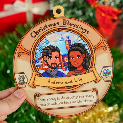 Custom Cozy Ornaments ( New )