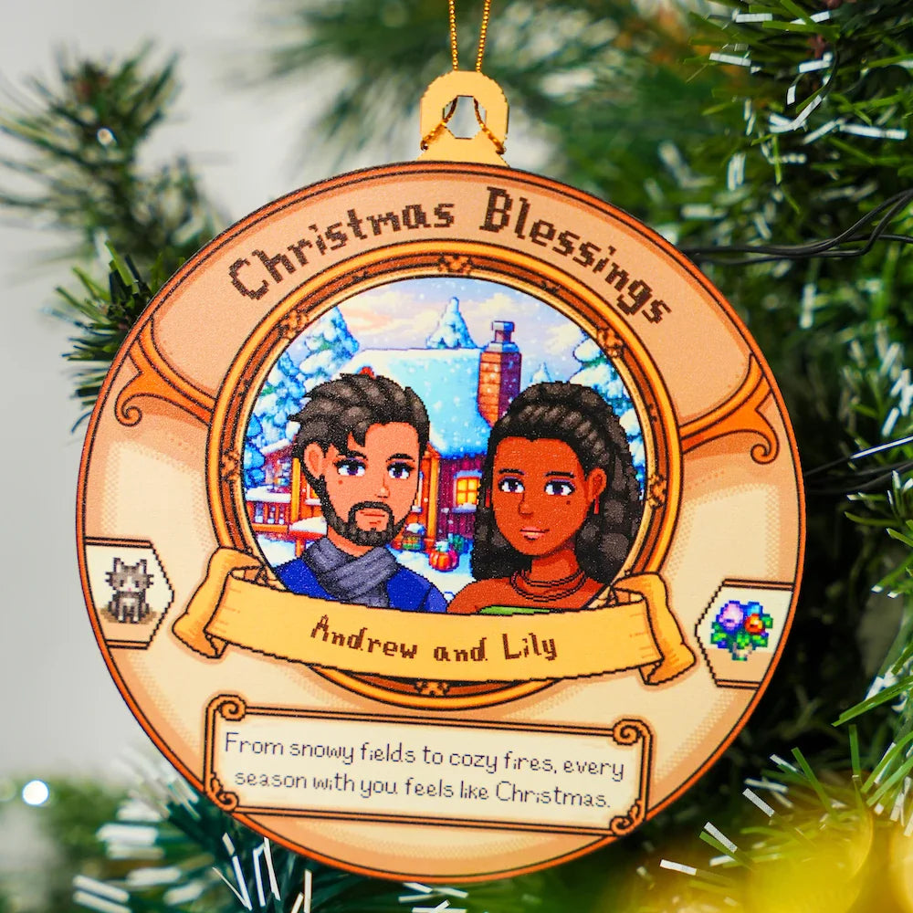 Custom Cozy Ornaments ( New )