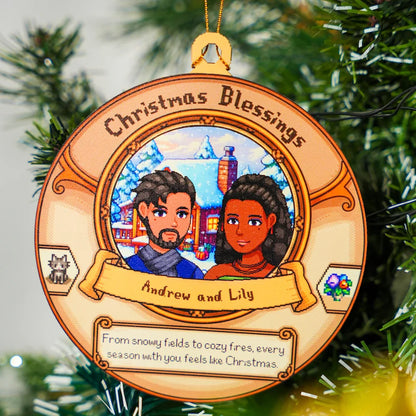 Custom Cozy Ornaments ( New )