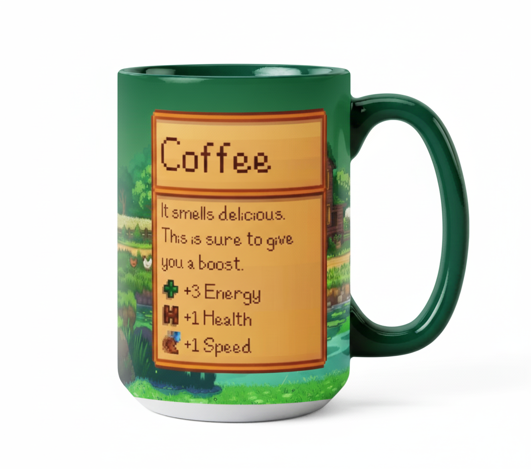 Custom Cozy Gamer Coffee Cup (New)