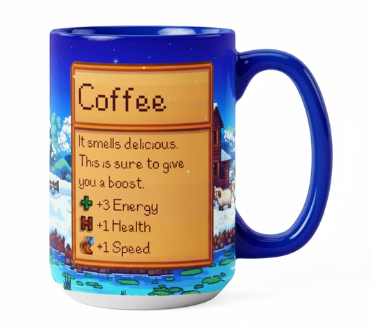 Custom Cozy Gamer Coffee Cup (New)