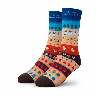Custom Cozy Farm Life Socks ( New )