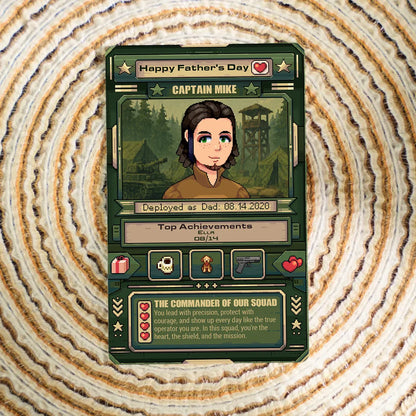 The Tactical Gamer - Custom Metal Card